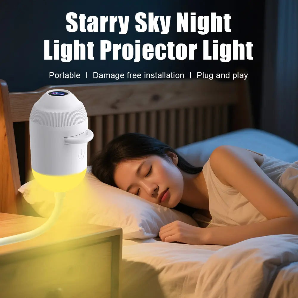 2-In-1 Galaxy Projector, Star Projection USB Powered Lamp, Night Light for Bedroom Ceiling Decor (Phones & Electronics, Audio & Video Projectors)