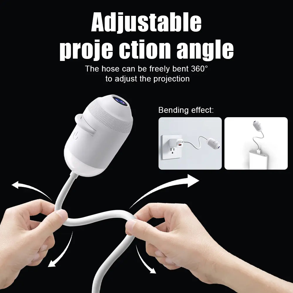 2-In-1 Galaxy Projector, Star Projection USB Powered Lamp, Night Light for Bedroom Ceiling Decor (Phones & Electronics, Audio & Video Projectors)